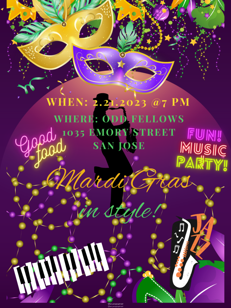 Mardi gras poster